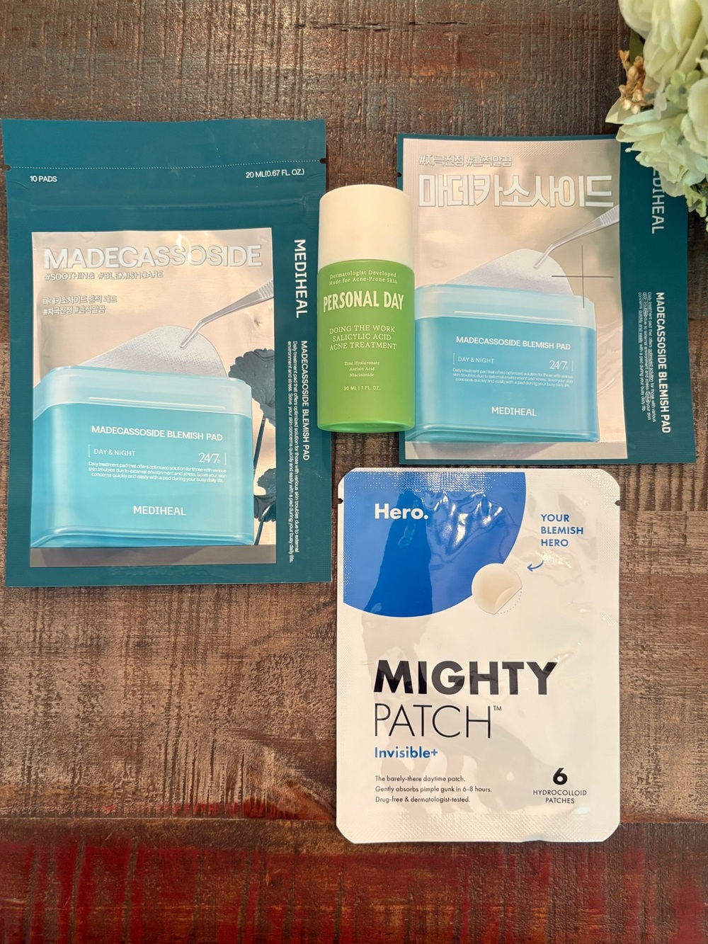 New PERSONAL DAY Acne Treatment, MEDIHEAL Blemish Pads & HERO Mighty Patches!